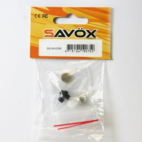Savox SH0258 Servo Gear Set w/ Bearings - PowerHobby