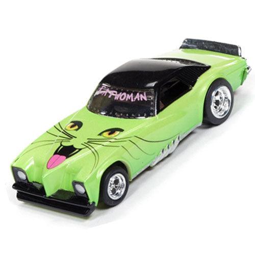 Autoworld Pontiac Grand Am Funny Car Catwoman 4Gear R15 HO Slot AFX AW SC295 - PowerHobby