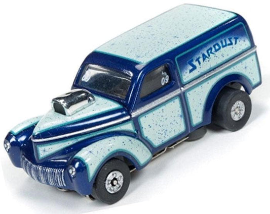 Autoworld R14 Thunderjet 1940's Willys Custom Panel Stardust Tjet AFX SC304 AW - PowerHobby