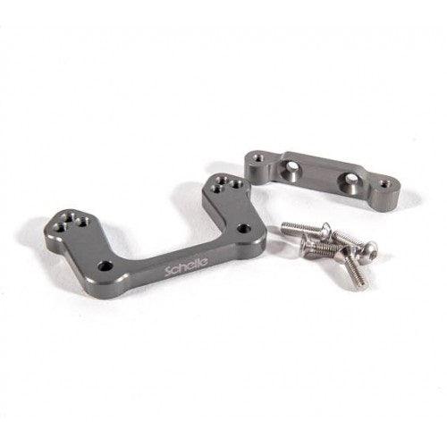 Schelle Racing SCH1220 Hard Anodized Rear Camber Block TLR 22 3.0 - PowerHobby