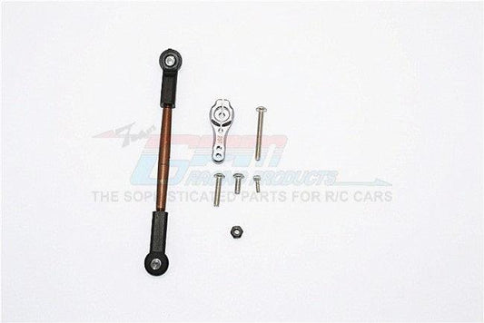 GPM SPRING STEEL ADJUSTABLE SERVO ROD AXIAL SCX10 II - PowerHobby