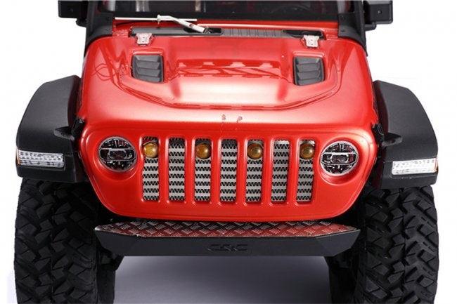 GPM RC CAR CENTER GRILLE LIGHTS SCX10 III JEEP WRANGLER CLEAR - PowerHobby