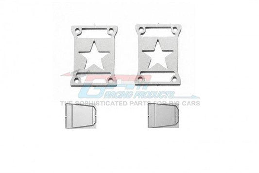 GPM RC CAR TAILLIGHT COVER TYPE A AXIAL SCX10 III JEEP JL WRANGLER SILVER - PowerHobby