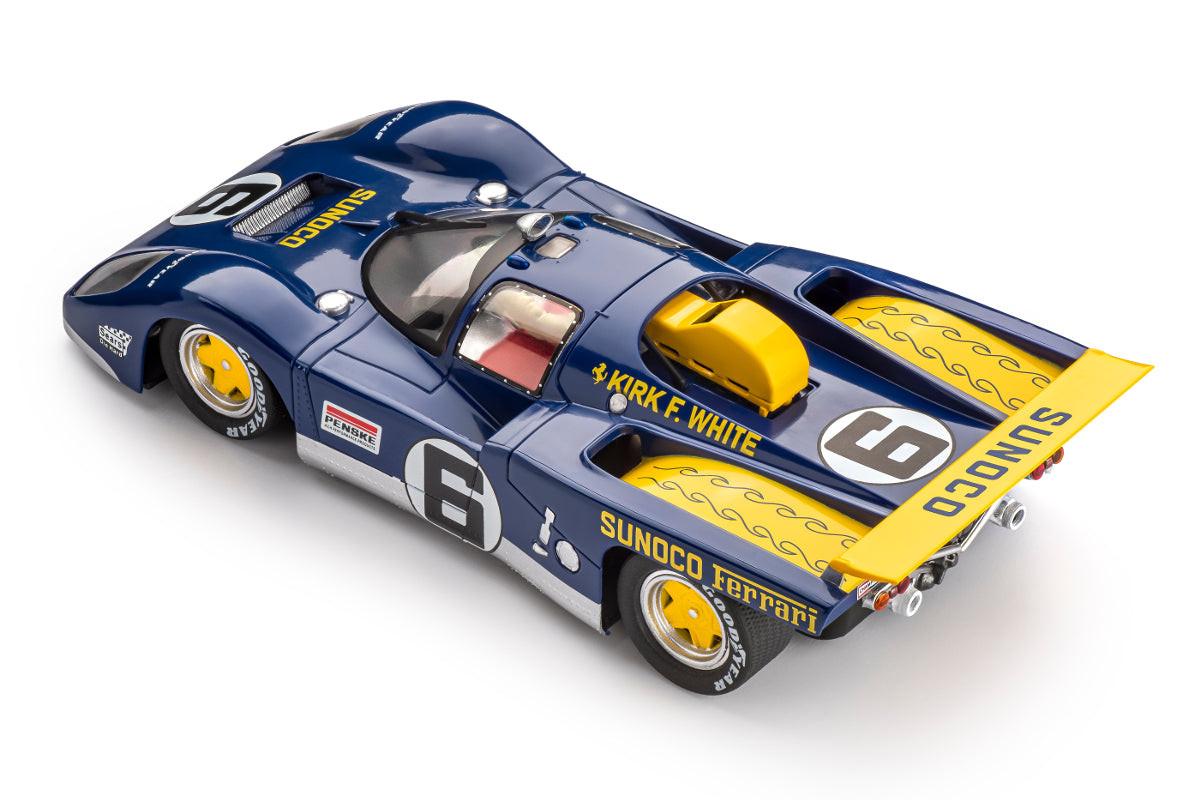 SOLIDO NO 197 SUNOCO FERRARI 512 1:43 MODEL CAR - RN 11 Le Mans 1971 - BOXED | UK