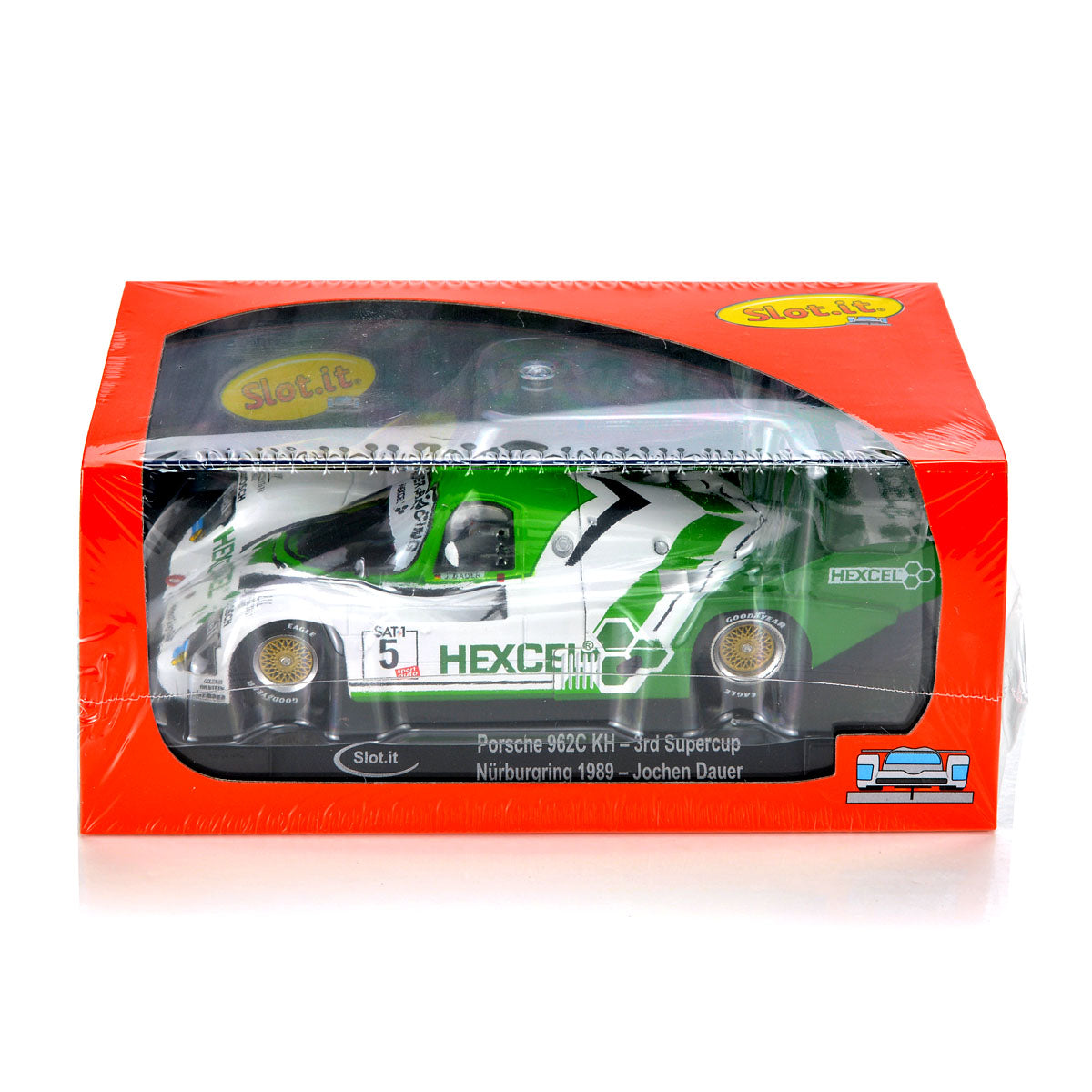 Slot.it Porsche 962C KH Supercup Nurburgring 1989 Slot Car 1/32 CA17F SICA17F - PowerHobby