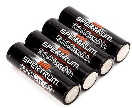 Spektrum SPM9527 2100mAh NiMH AA Battery 4 Pack - PowerHobby