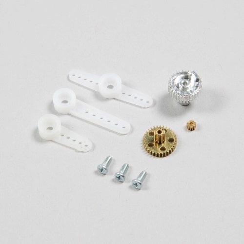 Spektrum SPMSA3821 Servo Arms Metal Gears SA382 Servo - PowerHobby
