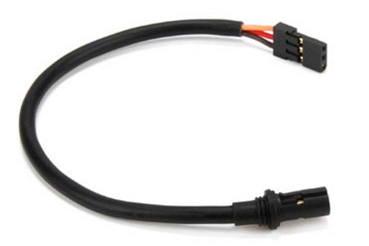 Spektrum SPMSP3033 Short Lock Insulated Cable, 6" For S6230 S6240 S6250 S6260 - PowerHobby