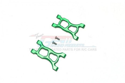 GPM ALUMINUM FRONT / REAR SUSPENSION ARM TRAXXAS LATRAX SST / LATRAX TETON GREEN - PowerHobby
