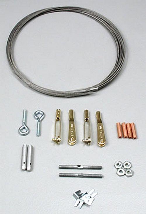 Sullivan Products S520 Pull .015 Steel Cable Kit - PowerHobby