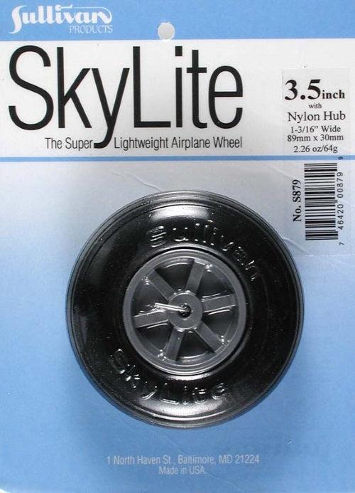 Sullivan Products S879 SkyLite Airplane Wheel 3-1/2" (1) - PowerHobby