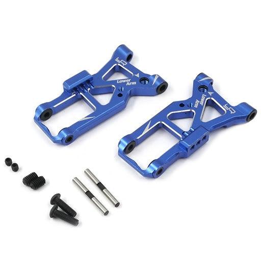 Yeah Racing Aluminum Front Lower Arm Traxxas Ford GT 4 Tec 2.0 Blue - PowerHobby