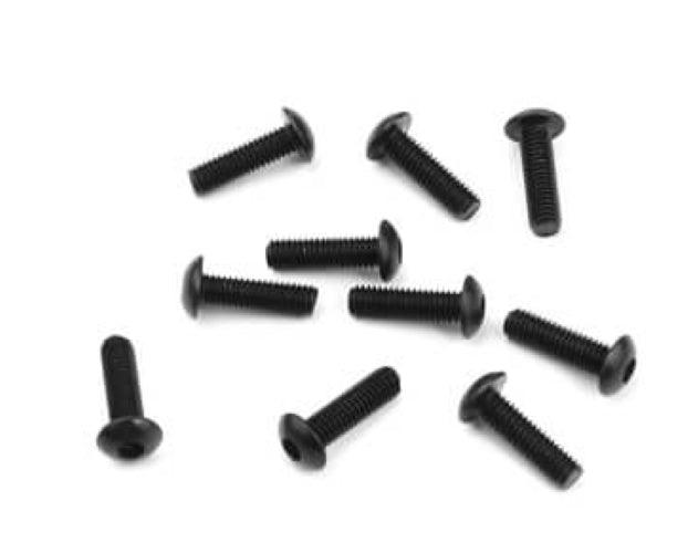 Tekno TKR1403 M3x10mm Button Head Screws (Black 10) EB410 EB48 2.0 ET410 MT410 - PowerHobby