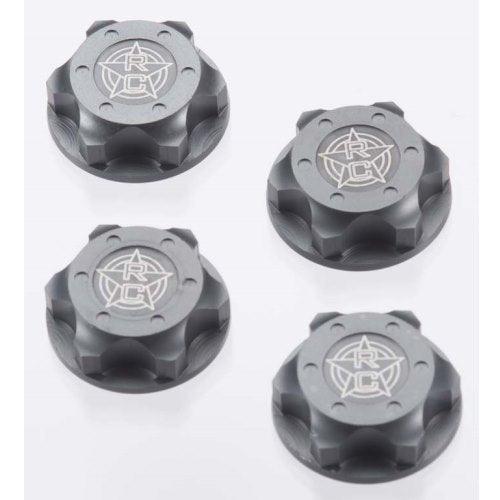 Tekno R/C TKR5116C Wheel Nuts RC Logo 17mm Serrated M12x1.0 Tekno EB48 - PowerHobby
