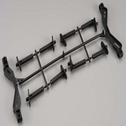 Tekno RC TKR5791 Body Mount Set Front/Rear SCT410 - PowerHobby