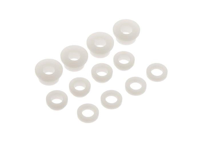 Tekno RC TKR6003B Aluminum Non-Vented Top Shock Cap Set (2) EB48 / SCT410 - PowerHobby