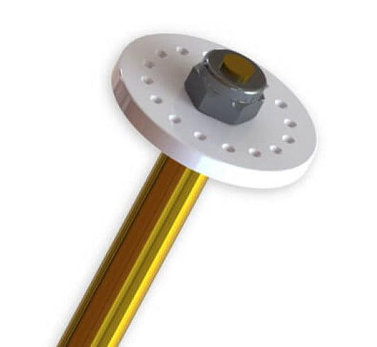 Tekno Shock Piston Blanks (CNC, Flat/Flat 16 Dimples) EB48 EB48SL ET48 MT410 - PowerHobby