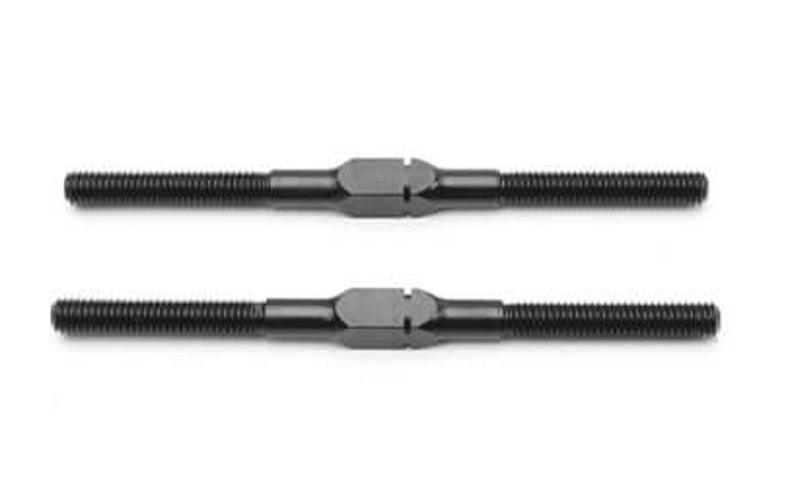 Tekno TKR6250 Turnbuckle (M3 Thread, 55mm Length, 4mm Adjustment, 2pcs) EB410 - PowerHobby