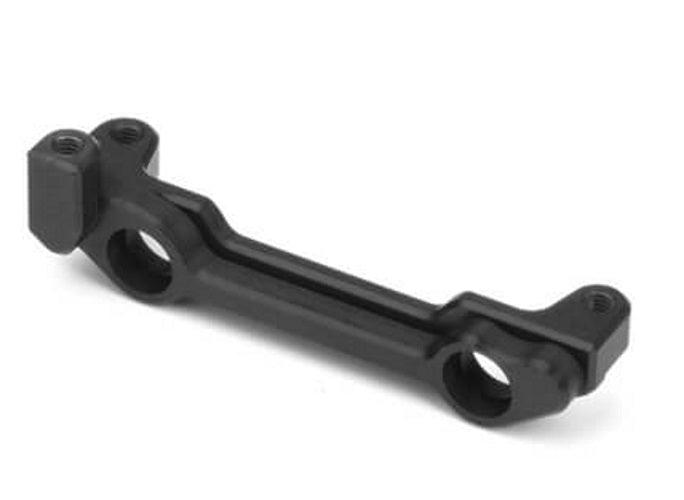 Tekno RC TKR6560A Aluminum Ackerman Plate (CNC 7075 Black Ano) EB410 ET410 - PowerHobby