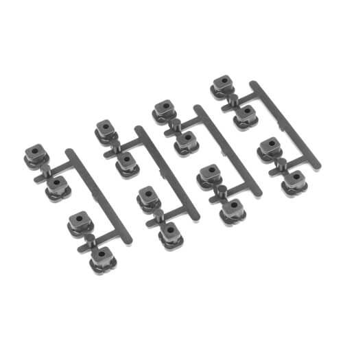 Tekno TKR9165 Rear Arm Hinge Pin Inserts (2.0) EB48 2.0 ET48 2.0 NB48 - PowerHobby