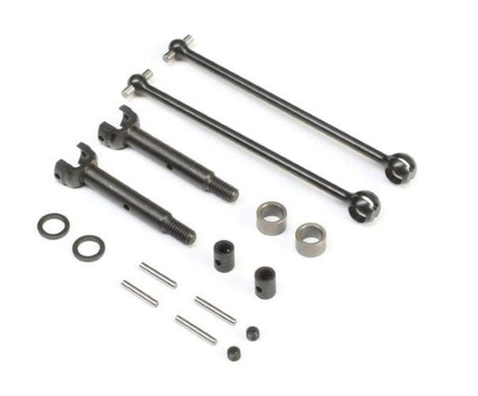 Team Losi Racing TLR232096 Steel CVA Driveshaft Set SR Differential 22 5.0 SR - PowerHobby