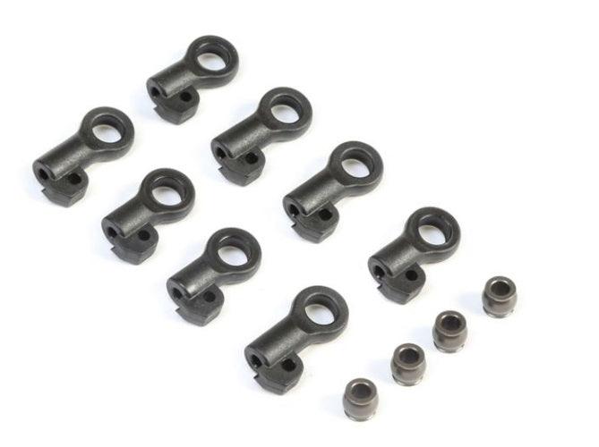 Team Losi Racing TLR233031 Shock End Set G3 (4each) 22 5.0 22X-4 - PowerHobby