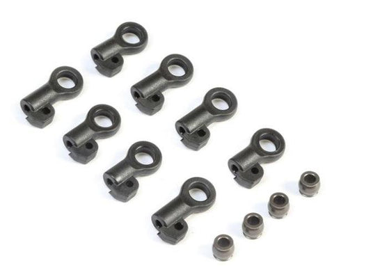Team Losi Racing TLR233031 Shock End Set G3 (4each) 22 5.0 22X-4 - PowerHobby