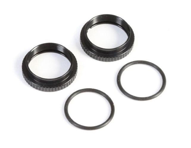 Team Losi Racing TLR233032 Threaded Spring Collar G3 (2) 22 5.0 22X-4 - PowerHobby