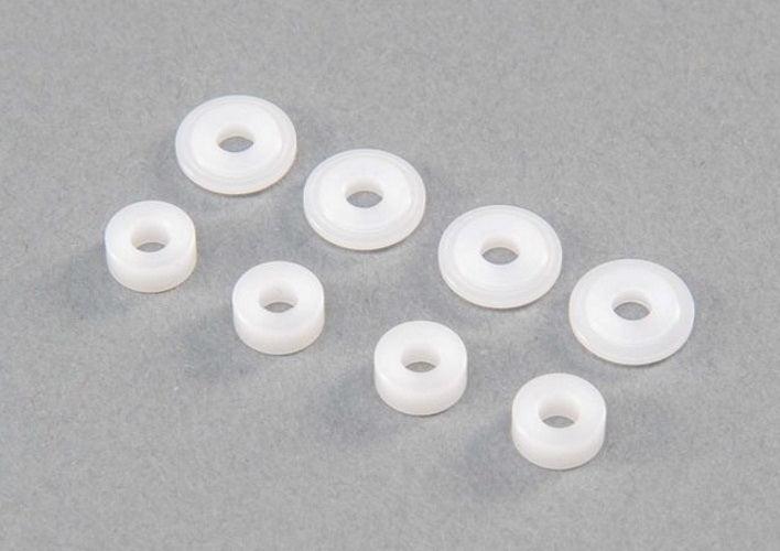 Team Losi Racing TLR233061 Shock Seal Bushings Machined G3 V2 (4) 22X-4 - PowerHobby