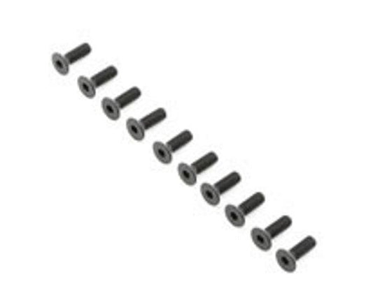 Losi Flat Head Screws M4x12mm (10) 5ive-B Tenacity Super Baja Rey 8 XT / XTE - PowerHobby