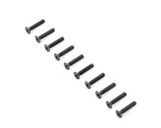 Losi Flat Head Screws M4x20mm (10) 5ive-B Super Baja Rey 8-X 8ight XT / XTE - PowerHobby