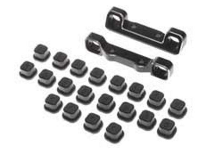 Team Losi Racing TLR334062 Adjustable Pivot Set C & D Black 22 5.0 - PowerHobby