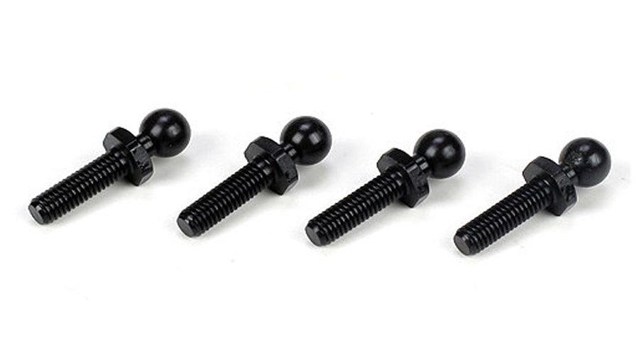 Losi 4.8x10mm Ball Stud Set (4) TLR 22 / 22T / 22SCT / 22 2.0 / 22 4.0 22X-4 - PowerHobby