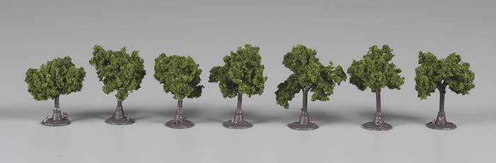 Woodland Scenics TR1501 N/HO Assembled Tree Medium Green 1-1/4" Train Scenery - PowerHobby
