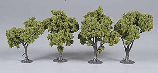 Woodland Scenics TR1503 N/HO Assembled Tree Light Green 3" Train Scenery - PowerHobby