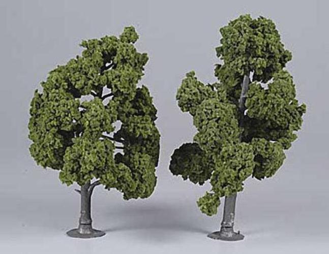 Woodland Scenics TR1513 N/HO Assembled Tree Medium Green 6" Train Scenery - PowerHobby