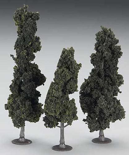 Woodland Scenics TR1581 N/HO Conifer Pine Trees 4-6" (24) Train Scenery - PowerHobby