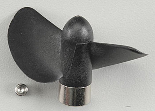 Traxxas 1584 Prop / Propeller Left 4mm/4-mm Villain EX - PowerHobby