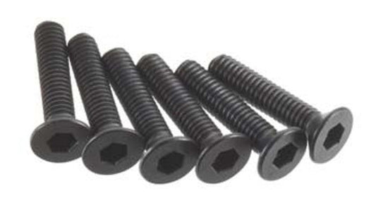 Traxxas 2526 2.5x12mm Countersunk Machine Hex Screws (6) - PowerHobby