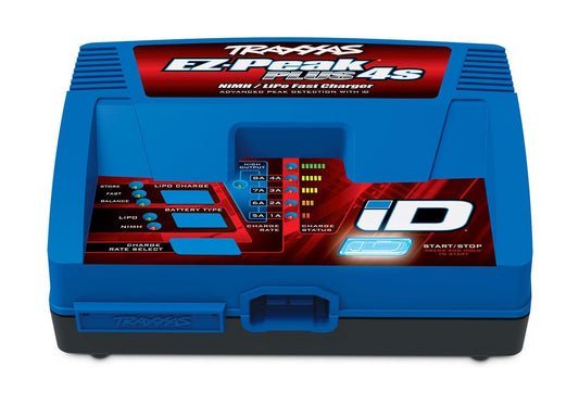 Traxxas 2981 EZ-Peak Plus 4S Multi-Chemistry Lipo Battery Charger w/Auto iD - PowerHobby