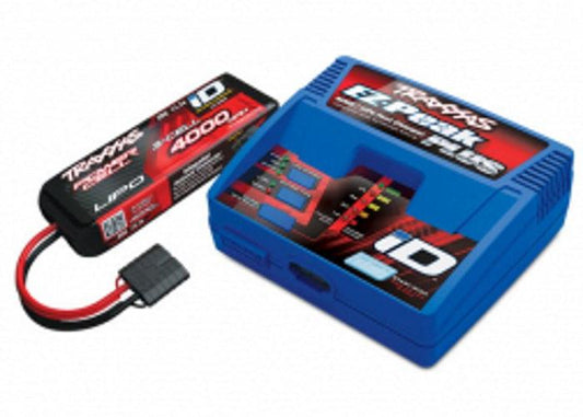 Traxxas 2994 Lipo Battery /ID Charger Completer Pack TRX-4 Stampede Slash - PowerHobby