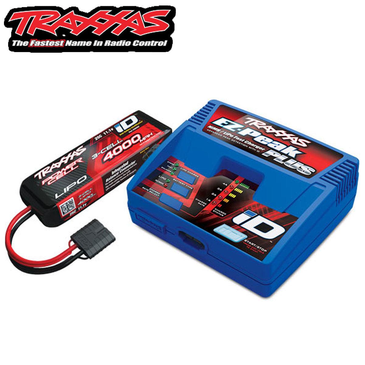 Traxxas 2994 Lipo Battery /ID Charger Completer Pack TRX-4 Stampede Slash - PowerHobby