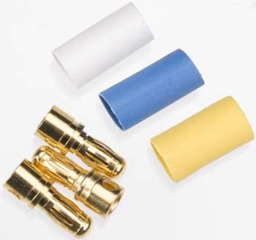 Traxxas 3342 Bullet Connectors (Male) (3) Bandit Stampede Rustler - PowerHobby