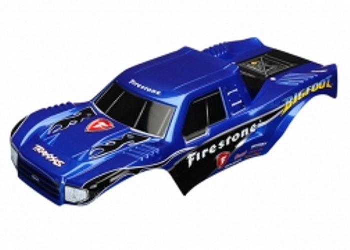 Traxxas 3658 Body Painted Officially Licensed Replica Bigfoot Firestone Stampede - PowerHobby