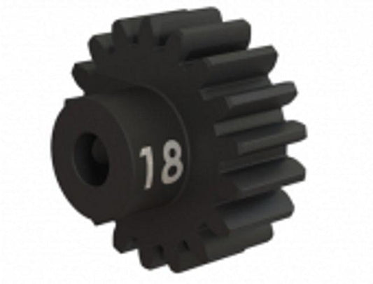 Traxxas 3948X Gear 18-T Pinion (32-P) Heavy Duty (Machined Hardened Steel) - PowerHobby