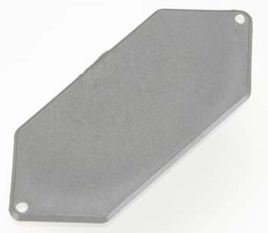 Traxxas 4433A Mounting Plate Receiver Gray Nitro Rustler - PowerHobby