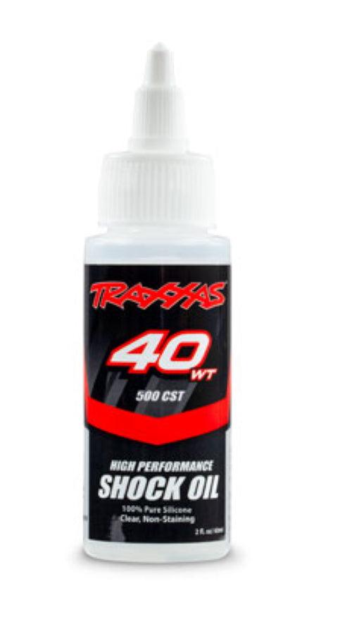 Traxxas 5033 Oil Shock (40 wt, 500 cSt, 60cc) (Silicone) - PowerHobby