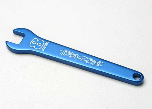Traxxas 5478 Flat Wrench 8mm Blue Revo T-Maxx E-Maxx Rustler Bandit - PowerHobby