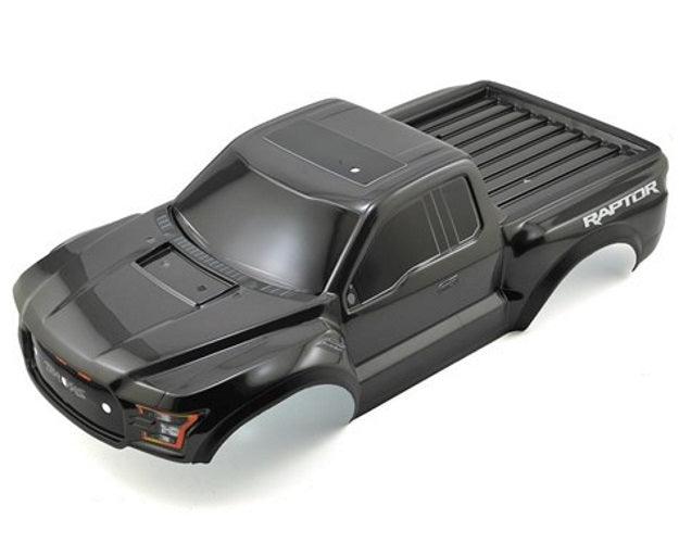 Traxxas 5826A 2017 Ford Raptor Pre-Painted Short Course Body (Black) Slash - PowerHobby