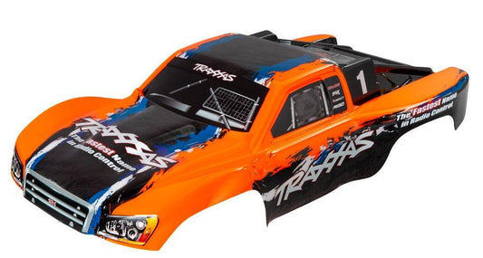 Traxxas 5850 Body Slash 4X4 Orange (Painted Decals Applied) - PowerHobby
